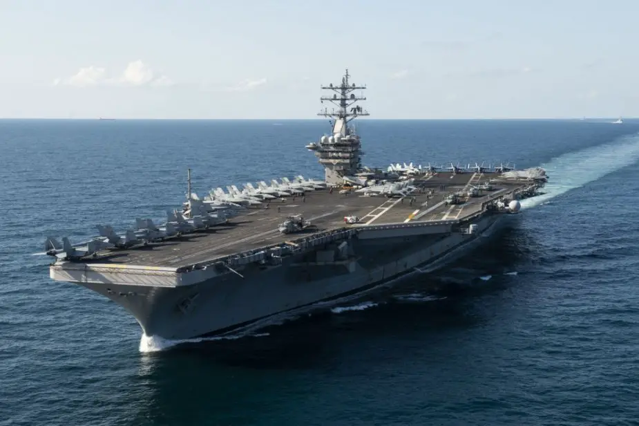 US Navy aircraft carrier USS Dwight D. Eisenhower completes final pre deployment test 925 001