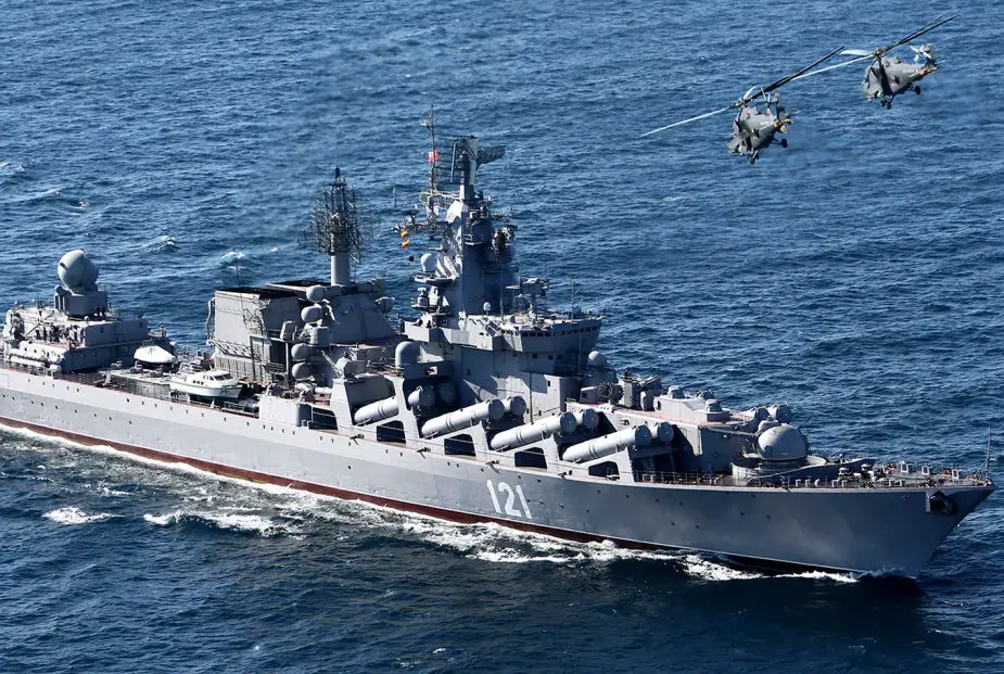 Analysis Russian Navy Moskva cruiser back in service shortly 925 001