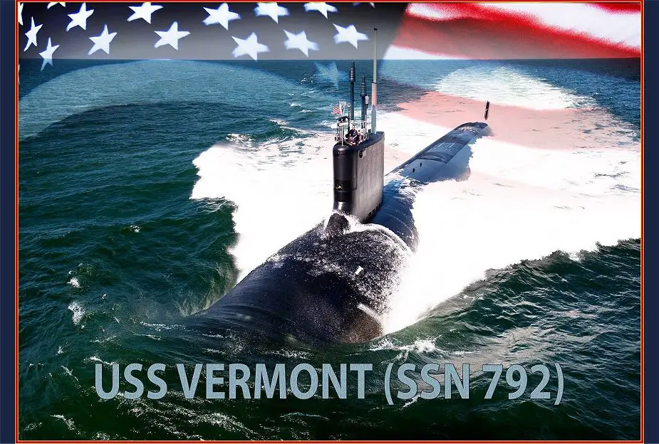 General Dynamics has delivered nuclear powered attack submarine Vermont SSN 792 to US Navy 925 001