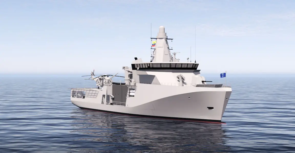 German designed Fassmer MPV70 Mk.II patrol ship to be built in Ecuador 1