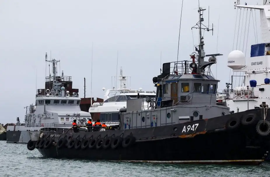 Ukrainian Navy returned A947 Yany Kapu sea tug to service 925 001