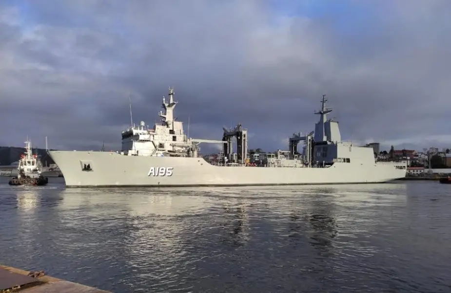 Navantia Built AOR vessel Supply intented for Royal Australian Navy starts sea trials 925 001