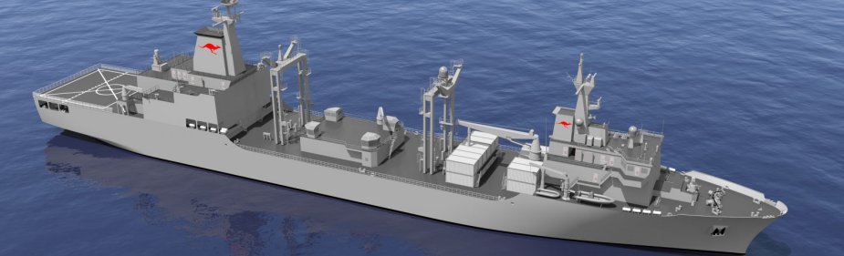 Navantia Built AOR vessel Supply intented for Royal Australian Navy starts sea trials 925 003