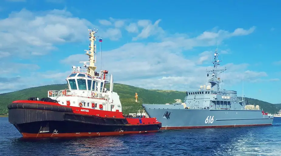 Russian minesweeper Yakov Balyaev arrives in Murmansk ready for state trials 925 002