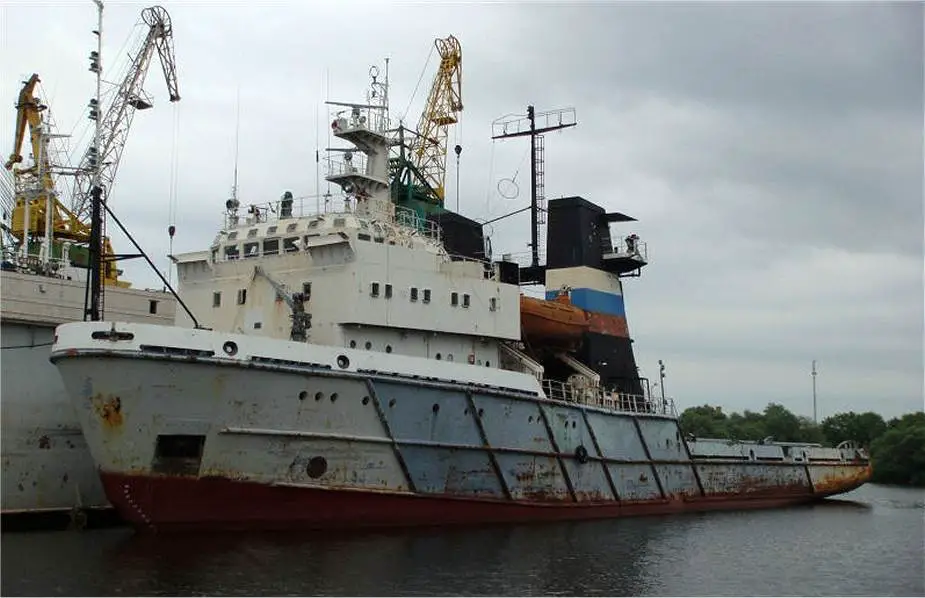 Russian Vyborg Shipyard laid the Purga ice class coastguard ship of project 23550 925 001