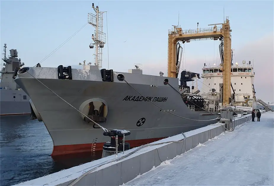 Russian navy tanker vessel Akademik Pashin project 23130 became part of Northern Fleet 925 001