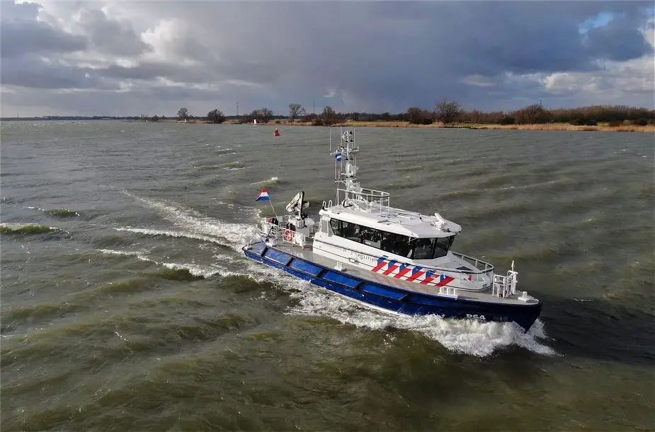 Second Damen Stan Patrol vessel SPa 2005 P64 for the Dutch Police 925 001