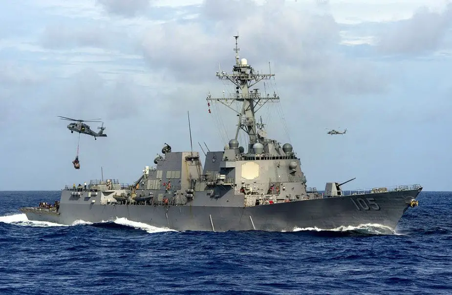 美國海軍在杜威驅逐艦925 001上安裝激光武器系統ODIN