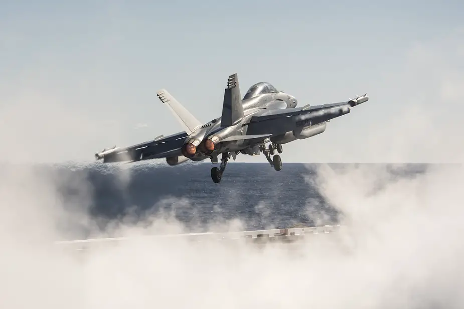 US Navy with Boeing company successfully controlled unmanned EA 18G Growlers