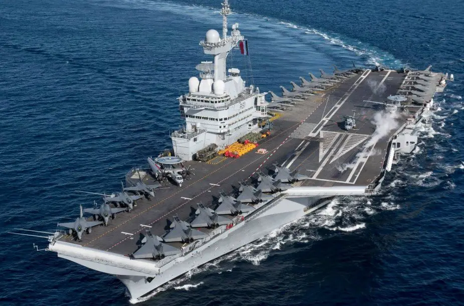 Charles de Gaulle aircraft carrier begins Foch Mission 925 001