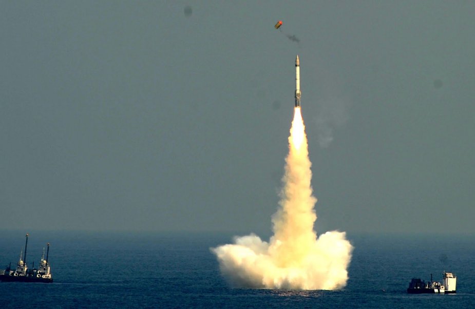 Indias Test Of K 4 SLBM From Pontoon Successful 925 001
