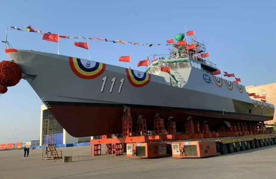 Malaysia Receives First of 4 Large Patrol Ships Built in China 925 001