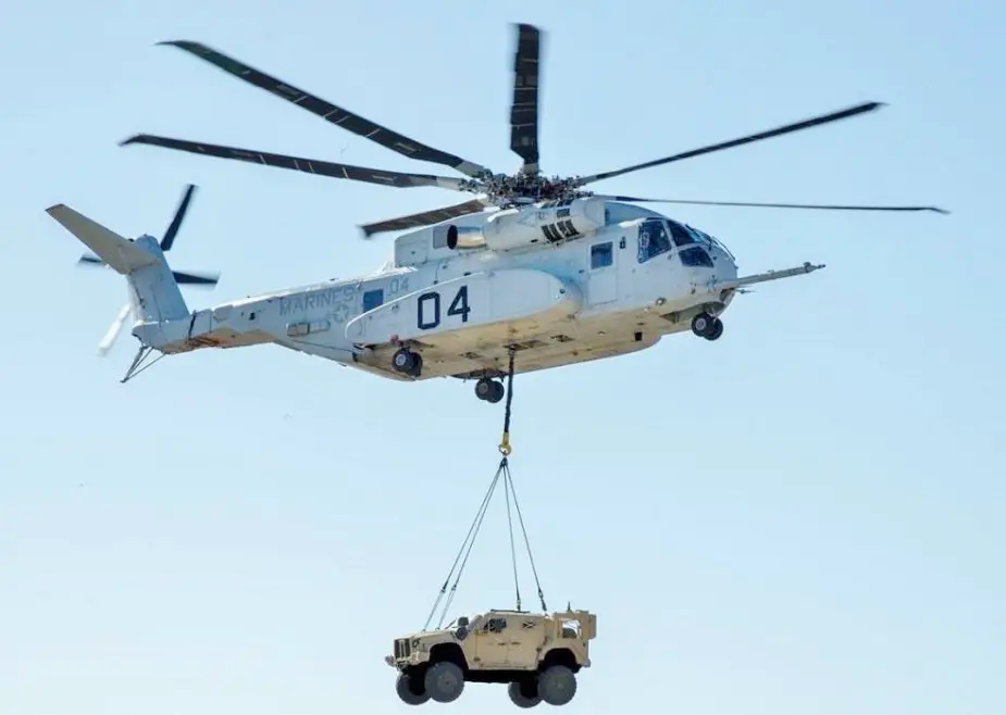 U.S. Marines NAVAIR declare CH 53K Heavy Lift King Stalion engine problems resolved
