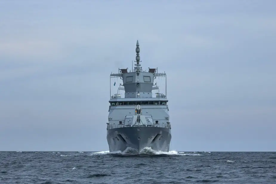German Navy Commissions Its Second F125 Baden-Württemberg-Class Modern Frigate