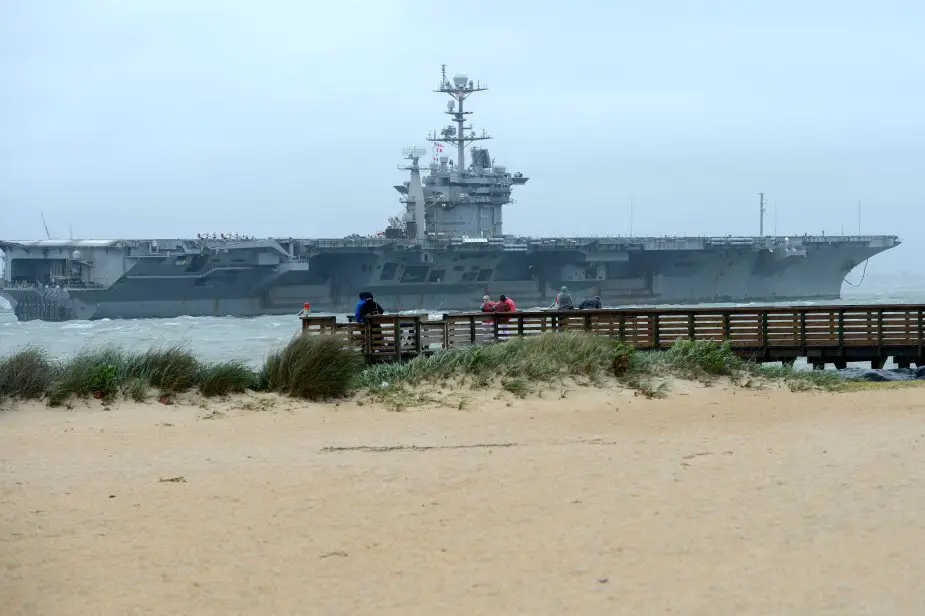 US Navy USS Harry S. Truman Returns From Deployment 925 002