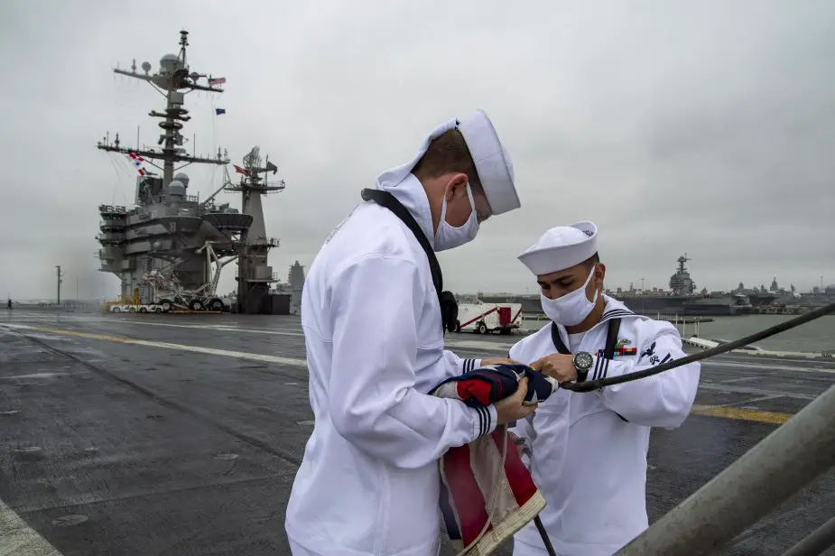 US Navy USS Harry S. Truman Returns From Deployment 925 003