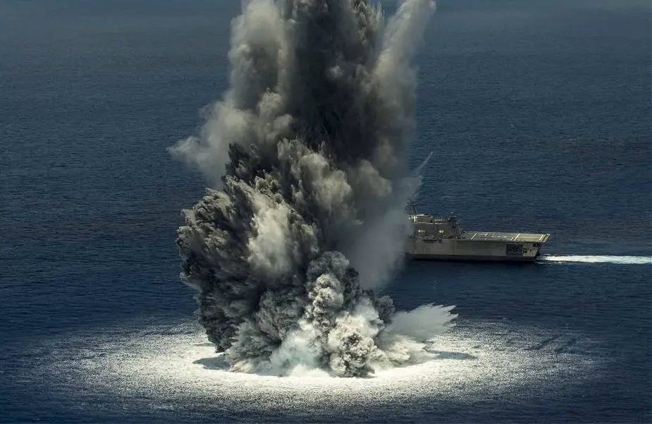 US Navy shock trials ensures ship survivability against underwater explosions 925 001