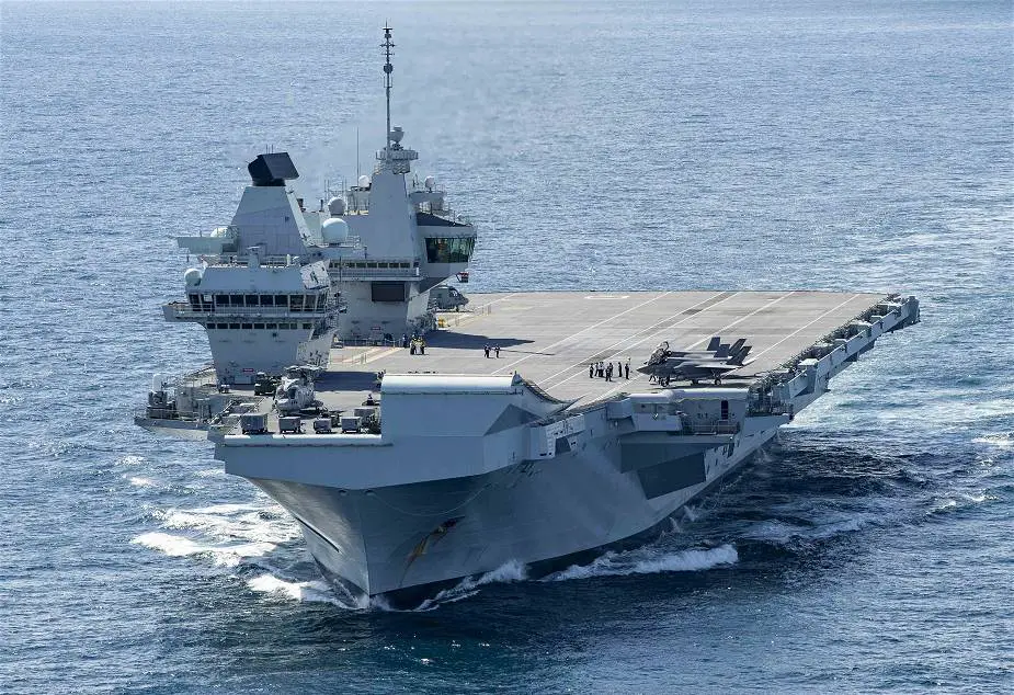 British Navy aircraft carrier HMS Queen Elizabeth one step closer to being able for deployment 925 001