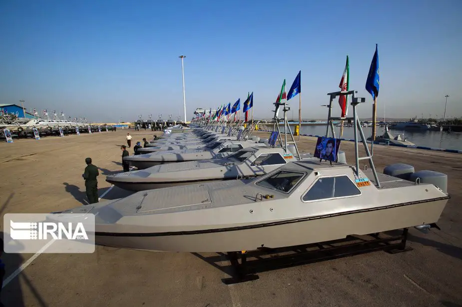 Delivery of more than 100 High Speed Vessels Built by Irans Defense Ministry to IRGC 925 001