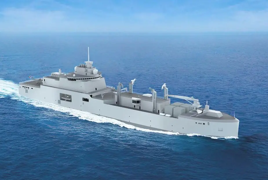 First New Replenishment Vessels construction for the French Navy Begins 925 001