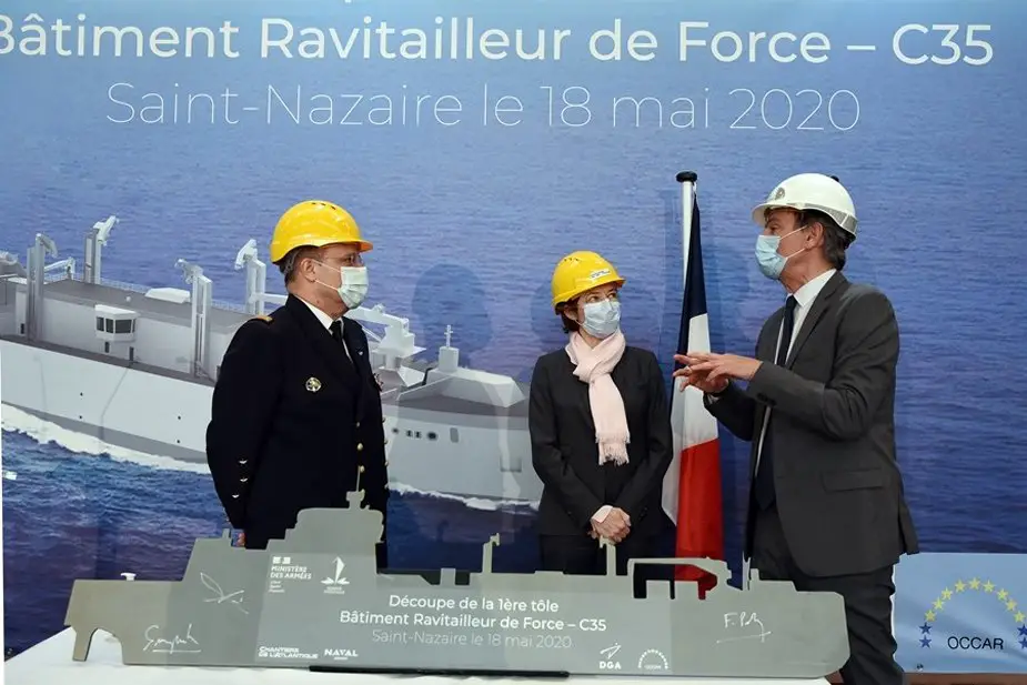 First New Replenishment Vessel's construction for the French Navy ...