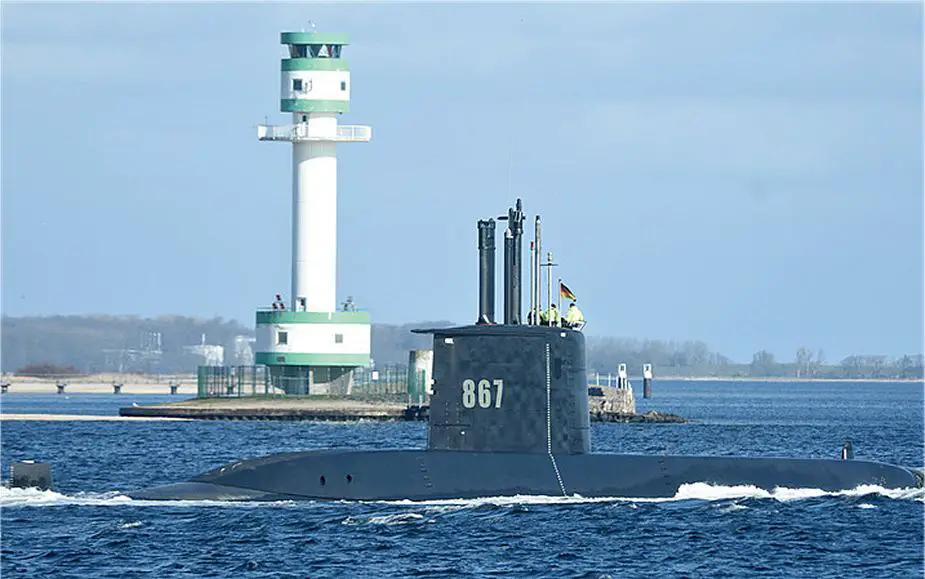 German Type 209 1400mod S43 submarine has joined Egyptian Navy in Alexandria 925 001