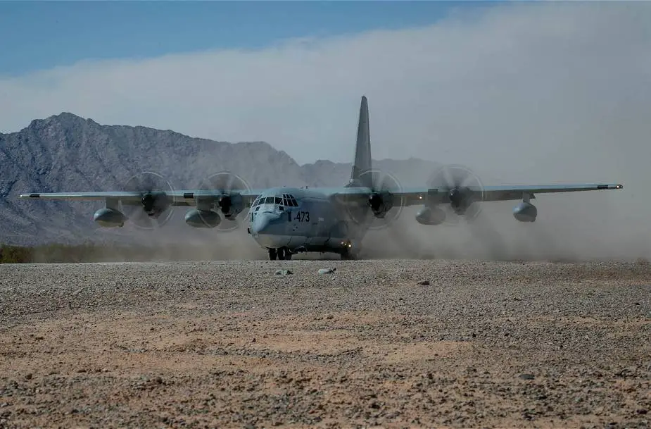 Lockheed Martin has delivered first KC 130J Super Hercules tanker aircraft to US Marine Corps Reserve Squadron 925 001