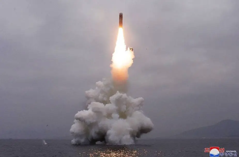 North Koreas next step launching of new heavily armed submarine 925 002