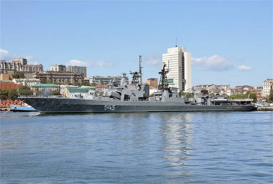 Russian Navy Upgraded Marshal Shaposhnikov Udaloy class frigate will begin trails in 2020 925 001