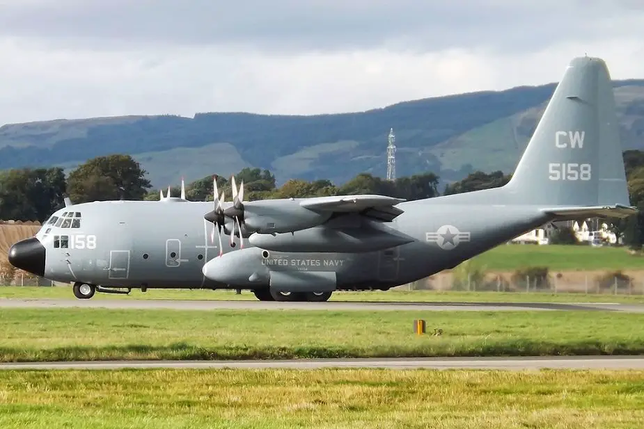 US Navy has completed program of C 130T logistic support aircraft with Avionics Obsolescence Upgrade 925 001