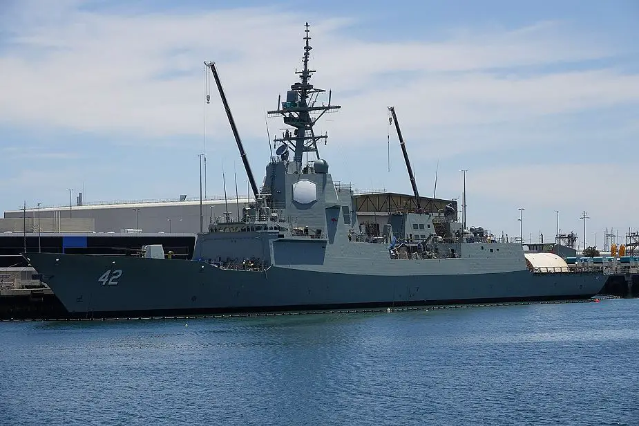 Australia Navy taken delivery of HMAS Sydney DDG 42 Hobart class Air Warfare Destroyer 925 001