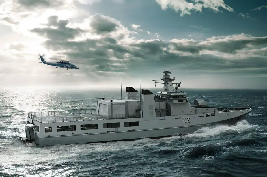 Australia officialy starts construction of first Offshore Patrol Vessel 925 001