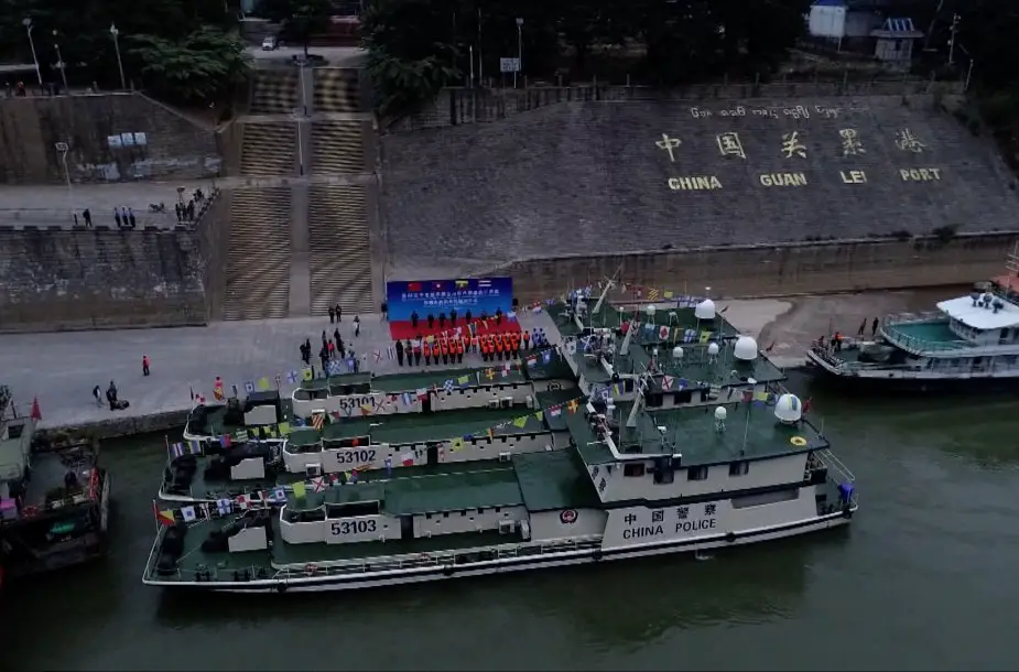 China Laos Myanmar and Thailand to start joint patrol on Mekong River 925 001