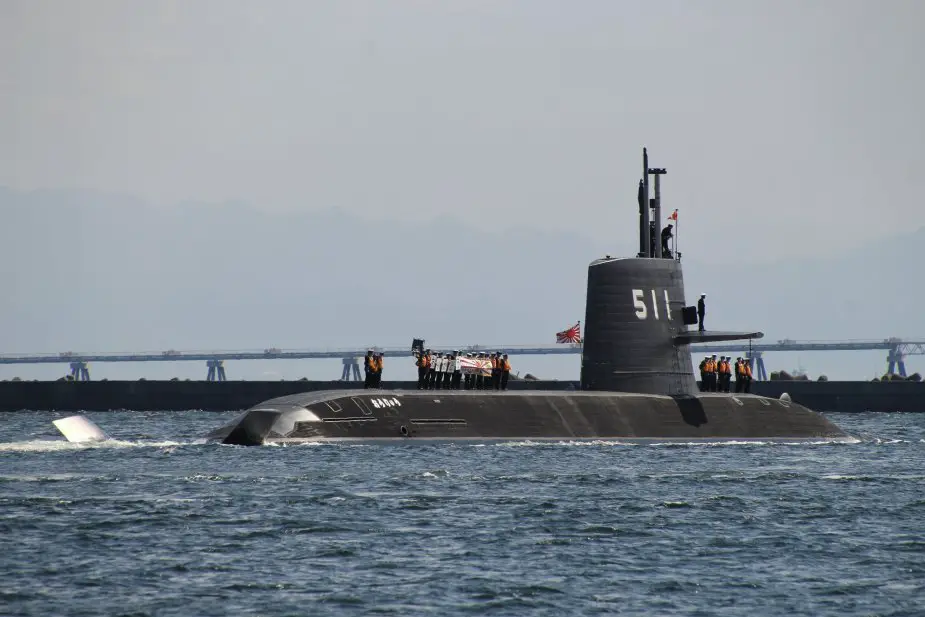 Japan commissions first submarine running on lithium ion batteries 925 001