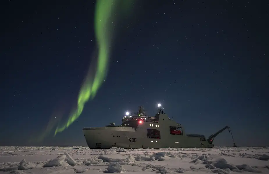 Russian Vyborg Shipyard laid the Purga ice class coastguard ship of project 23550 925 001