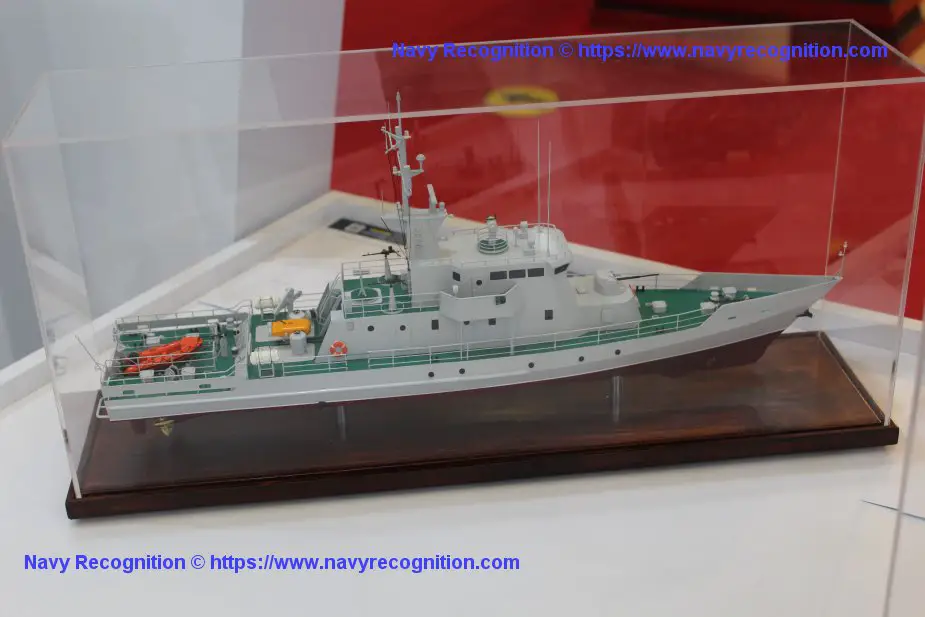 Russian Vyborg Shipyard laid the Purga ice class coastguard ship of project 23550 925 001