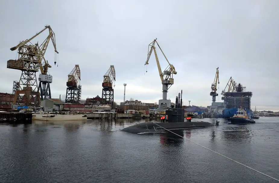 Russian Vyborg Shipyard laid the Purga ice class coastguard ship of project 23550 925 001