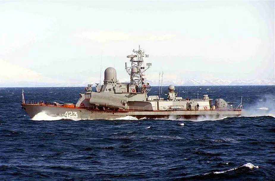 Russian Navy Nanuchka-class small missile ship to conduct live