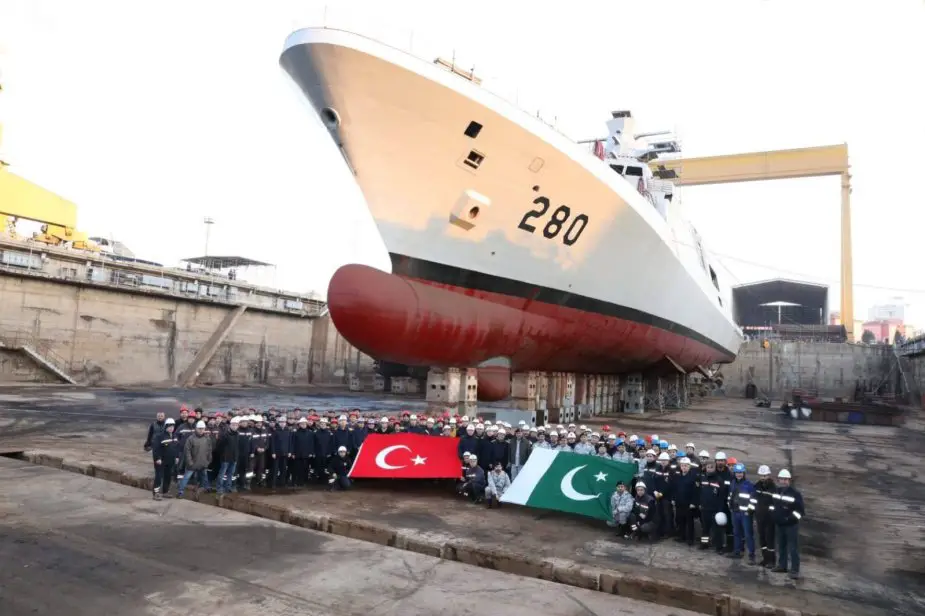 Russian Vyborg Shipyard laid the Purga ice class coastguard ship of project 23550 925 001