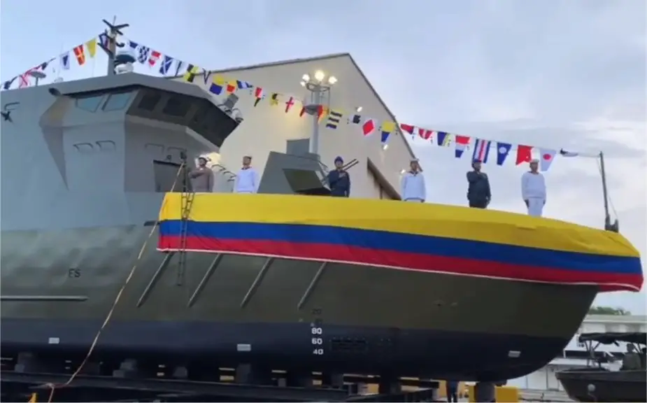 Armée Colombienne / Military Forces of Colombia / Fuerzas Militares de Colombia - Page 15 Colombian_Navy_launches_first_Light_Riverine_Patrol_Support_Vessel