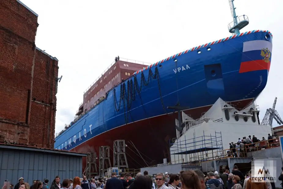 Russian Vyborg Shipyard laid the Purga ice class coastguard ship of project 23550 925 001