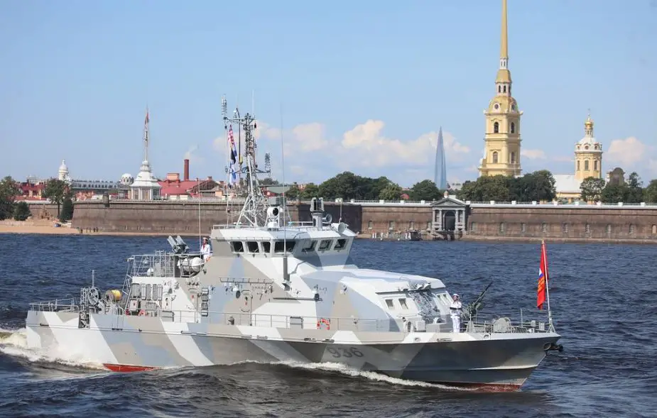 Russian Vyborg Shipyard laid the Purga ice class coastguard ship of project 23550 925 001