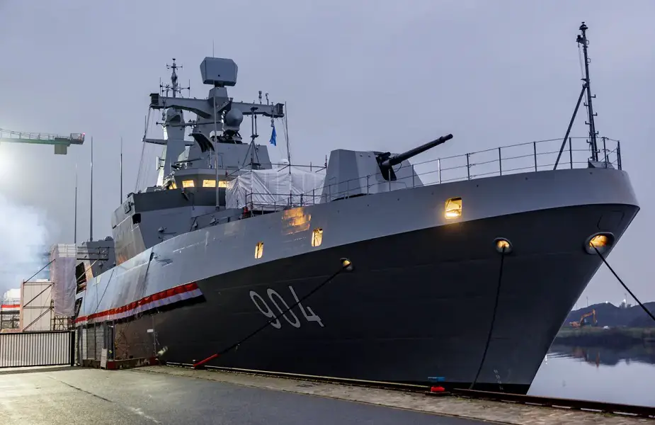 Russian Vyborg Shipyard laid the Purga ice class coastguard ship of project 23550 925 001