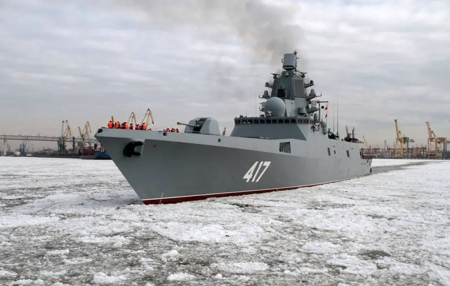 Russian Vyborg Shipyard laid the Purga ice class coastguard ship of project 23550 925 001