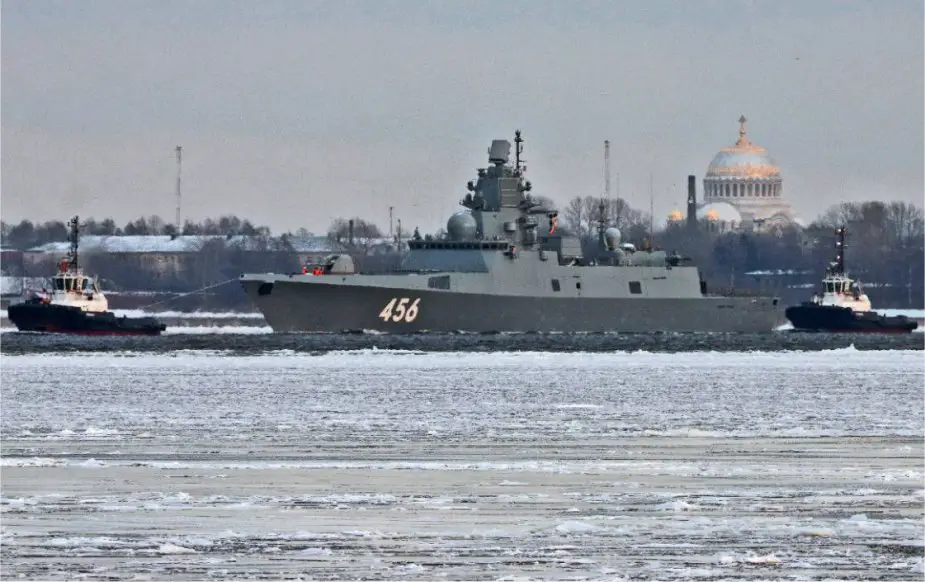 Russian Vyborg Shipyard laid the Purga ice class coastguard ship of project 23550 925 001