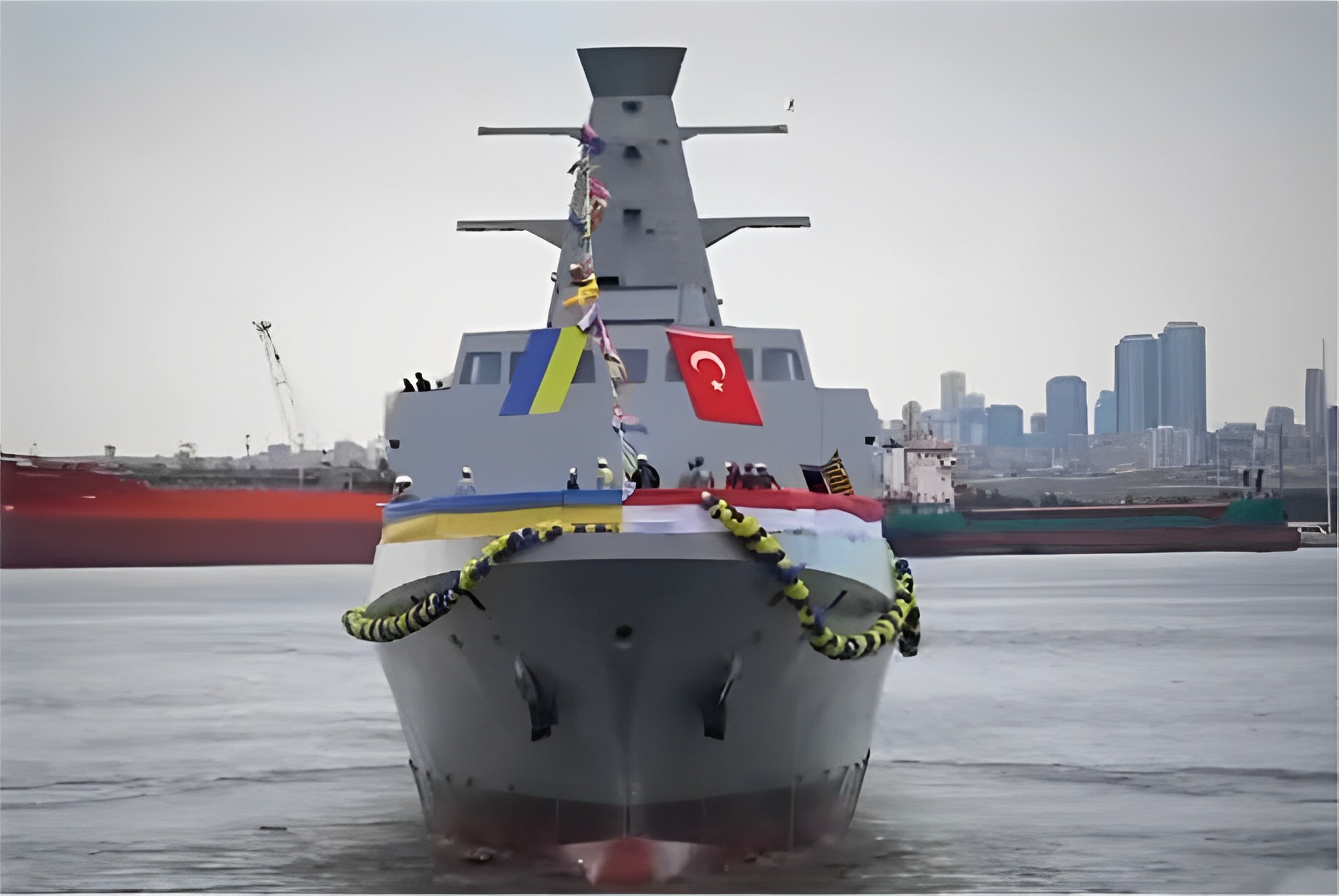 Ukraine corvette Hetman Ivan Mazepa a snapshot of progress