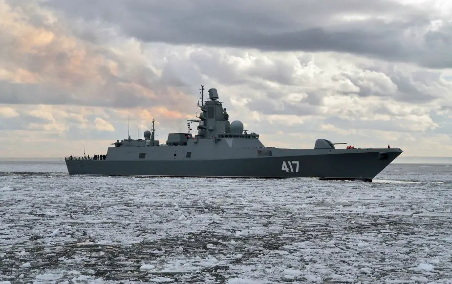 Russian Vyborg Shipyard laid the Purga ice class coastguard ship of project 23550 925 001