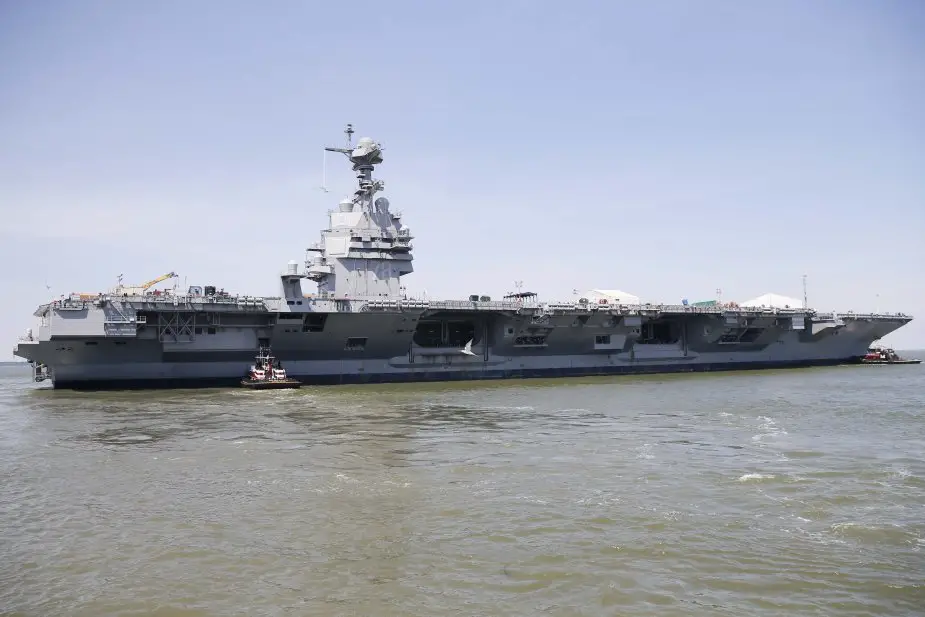 USS Gerald R Ford CVN 78 class aircraft carrier US Navy 925 007