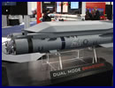 At the Navy League’s 2014 Sea-Air-Space Exposition, MBDA Inc. has an F/A-18E Super Hornet scale model fitted with 12 dual mode Brimstone missiles. Incorporating an advanced dual mode seeker, Brimstone is effective against the most challenging, high speed and maneuvering targets over land and at sea.