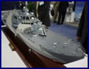 At the Navy League’s 2015 Sea-Air-Space Exposition which was held last week near Washington DC, Kongsberg was showcasing some new Freedom class and Independence class LCS models fitted with eight Naval Strike Missiles (NSM) each. These two models illustrate Kongsberg's "Bolt On" solution to the US Navy new need of an Over The Horizon (OTH) Anti-Ship Missile (ASM) for the LCS/Frigate Surface Warfare Mission Package.